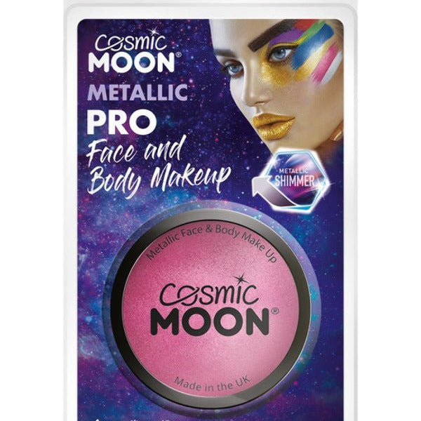 Cosmic Moon Metallic Pro Face Paint Cake Pots, Pin - Adult Weekender