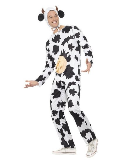 Cow Costume, Black &amp; White - Adult Weekender