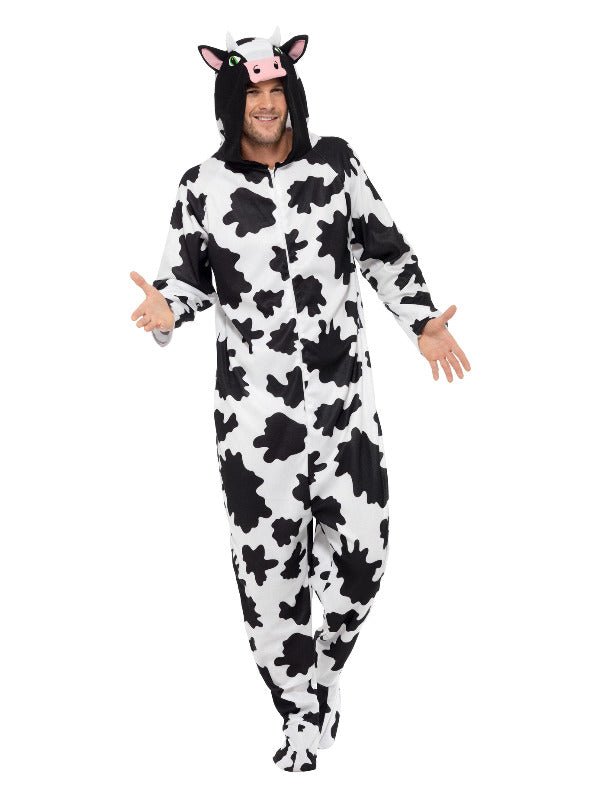 Cow Costume, Black &amp; White - Adult Weekender
