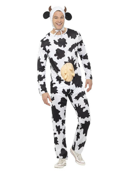 Cow Costume, Black &amp; White - Adult Weekender
