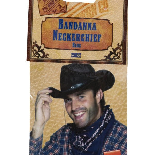 Cowboy Bandana, Blue - Adult Weekender