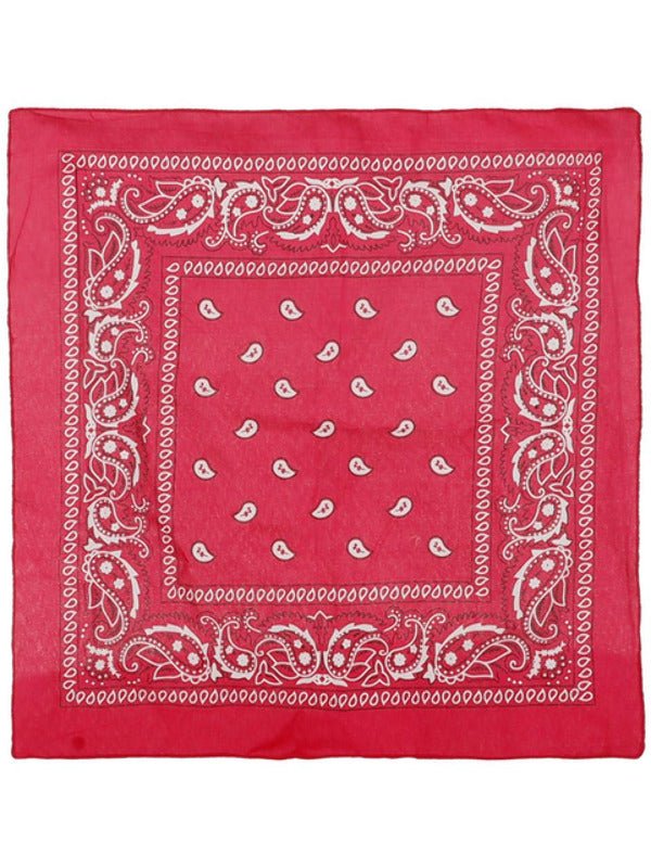 Cowboy Bandana, Hot Pink - Adult Weekender