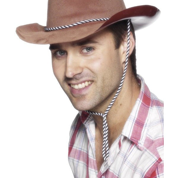 Cowboy Hat, Brown - Adult Weekender