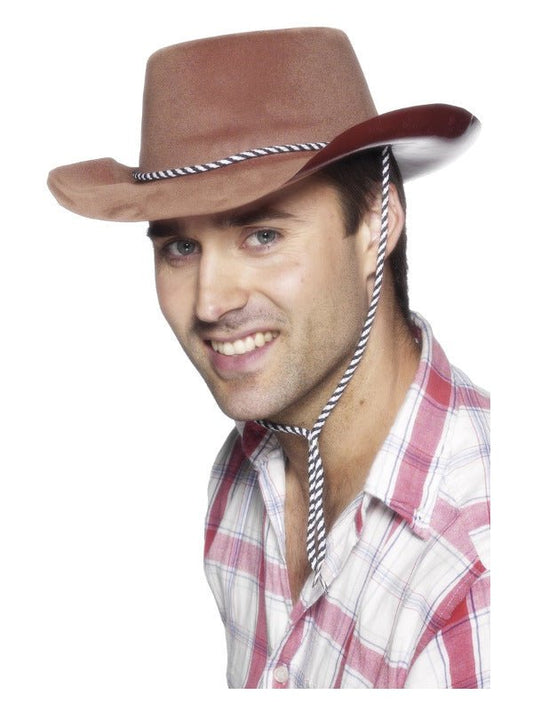 Cowboy Hat, Brown - Adult Weekender