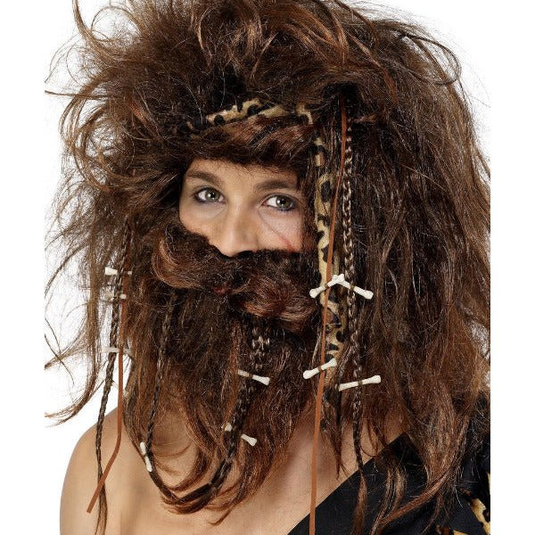 Crazy Caveman Set, Brown - Adult Weekender