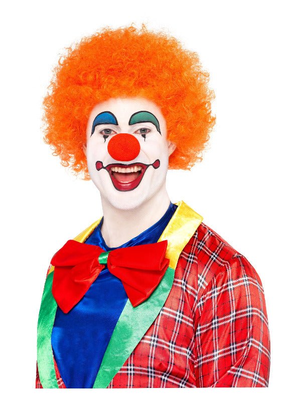 Crazy Clown Wig, Orange - Adult Weekender