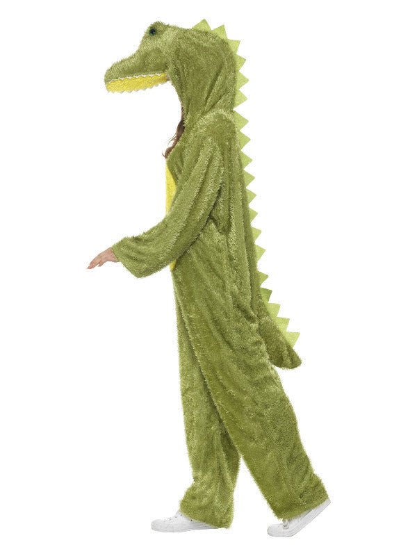Crocodile Costume, Green - Adult Weekender