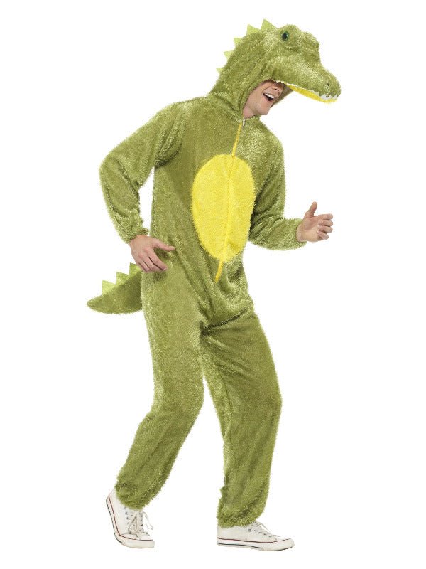 Crocodile Costume, Green - Adult Weekender