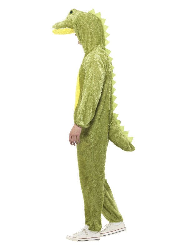 Crocodile Costume, Green - Adult Weekender