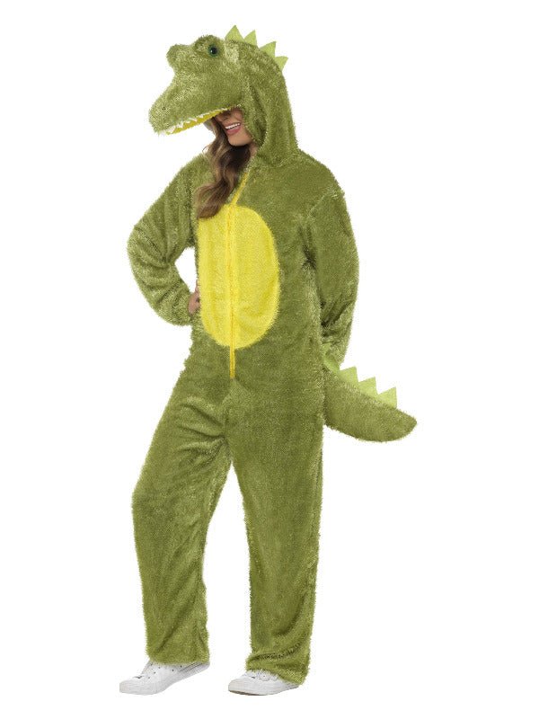 Crocodile Costume, Green - Adult Weekender