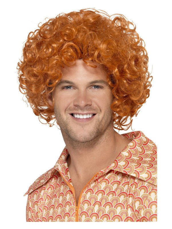Curly Afro Wig, Ginger - Adult Weekender