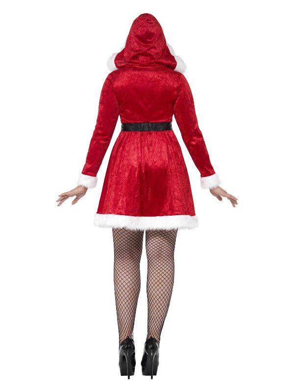 Curves Miss Santa Costume, Red - Adult Weekender
