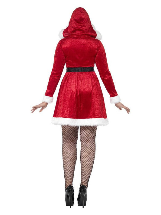 Curves Miss Santa Costume, Red - Adult Weekender