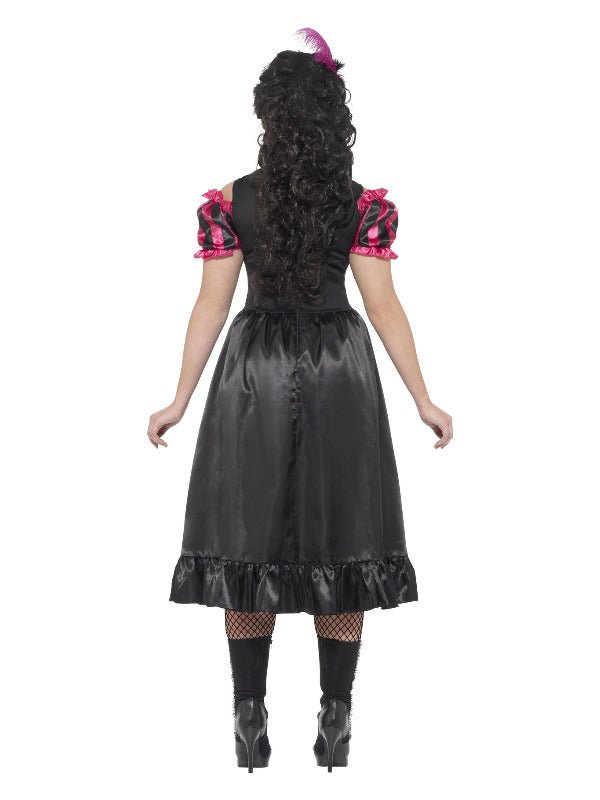 Curves Sassy Saloon Costume, Pink - Adult Weekender