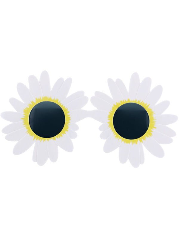 Daisy Hippie Specs, White - Adult Weekender