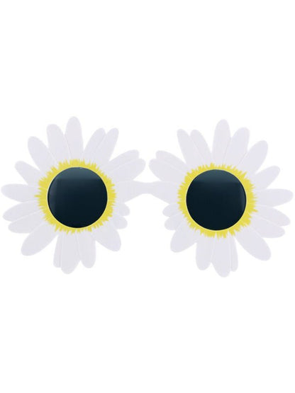Daisy Hippie Specs, White - Adult Weekender