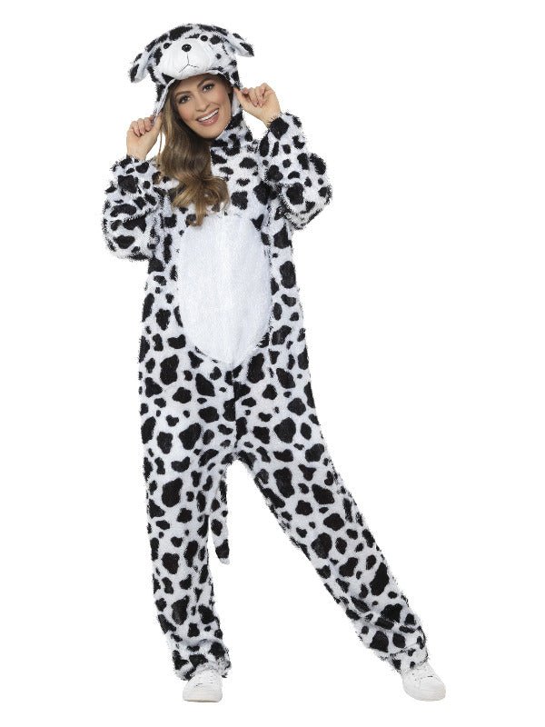 Dalmatian Costume, Black &amp; White - Adult Weekender