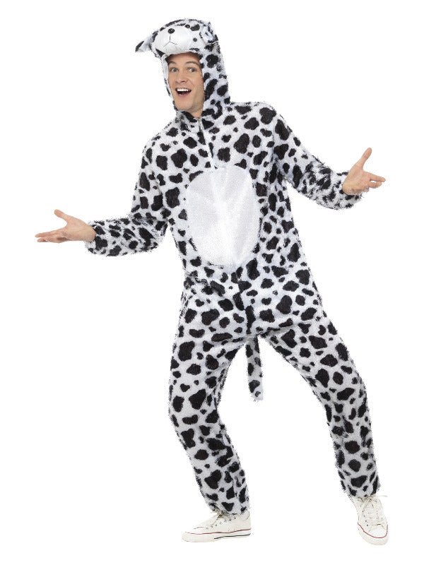 Dalmatian Costume, Black &amp; White - Adult Weekender