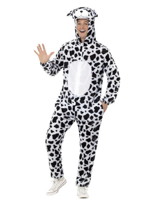 Dalmatian Costume, Black &amp; White - Adult Weekender