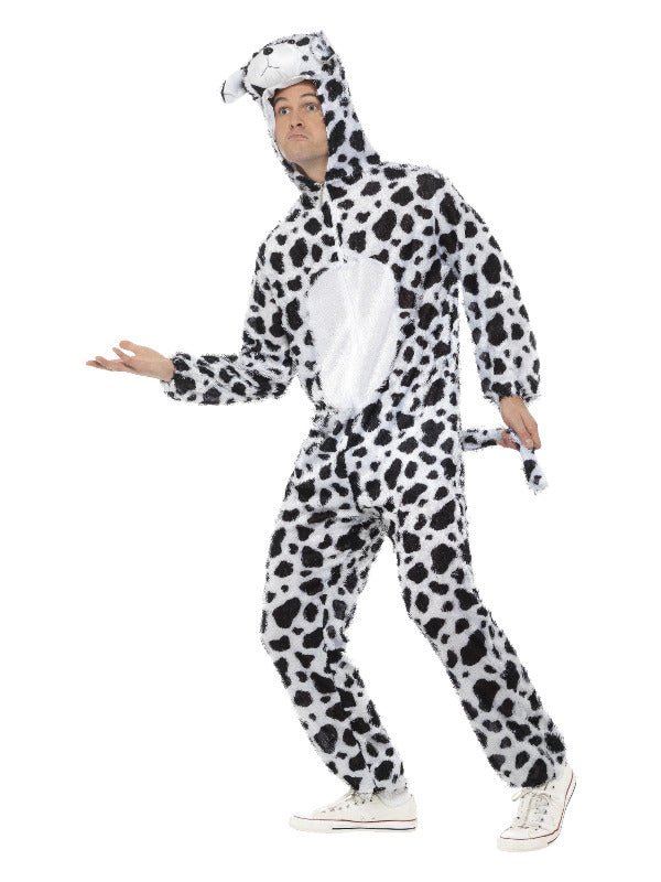 Dalmatian Costume, Black &amp; White - Adult Weekender
