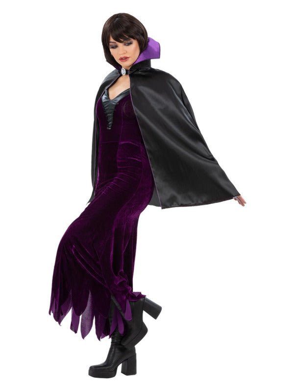 Dark Queen Cape with Collar, Adult - Adult Weekender