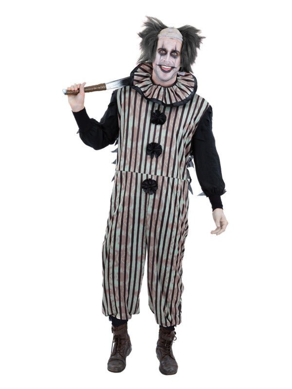 Dark Vintage Clown Costume - Adult Weekender