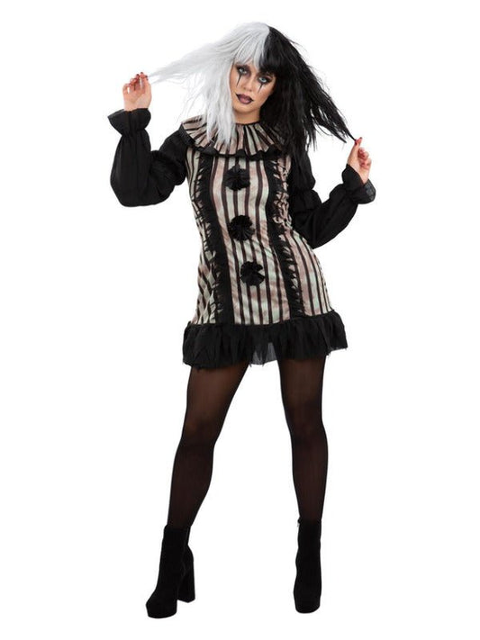 Dark Vintage Clown Costume - Adult Weekender