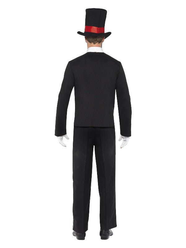 Day of the Dead Costume, Black - Adult Weekender