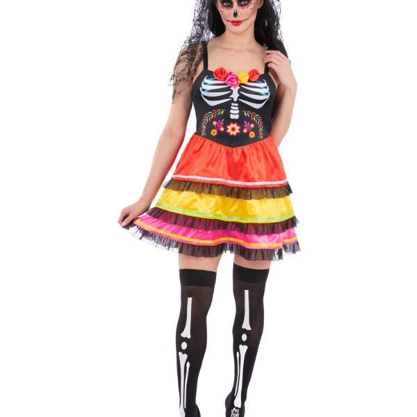 Day of the Dead Fiesta Costume - Adult Weekender