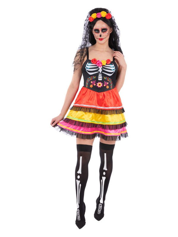 Day of the Dead Fiesta Costume - Adult Weekender