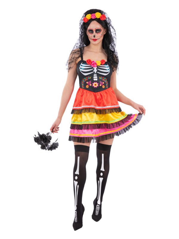 Day of the Dead Fiesta Costume - Adult Weekender