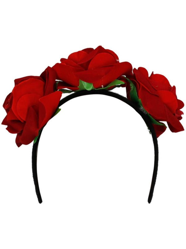 Day of the Dead Headband, Red - Adult Weekender