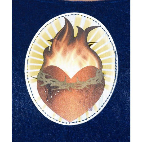 Day of the Dead Sacred Mary Costume, Blue - Adult Weekender