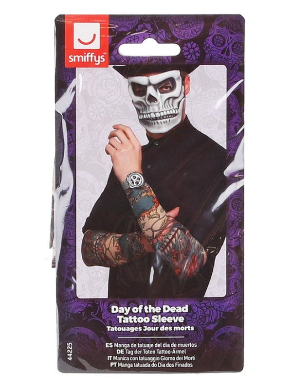 Day of the Dead Tattoo Sleeve, Multi - Coloured - Adult Weekender