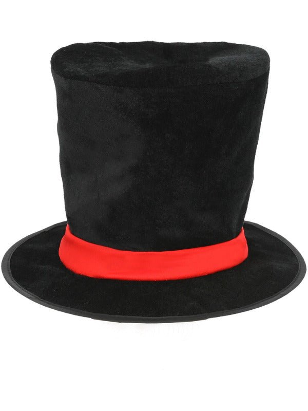 Day of the Dead Top Hat, Black - Adult Weekender