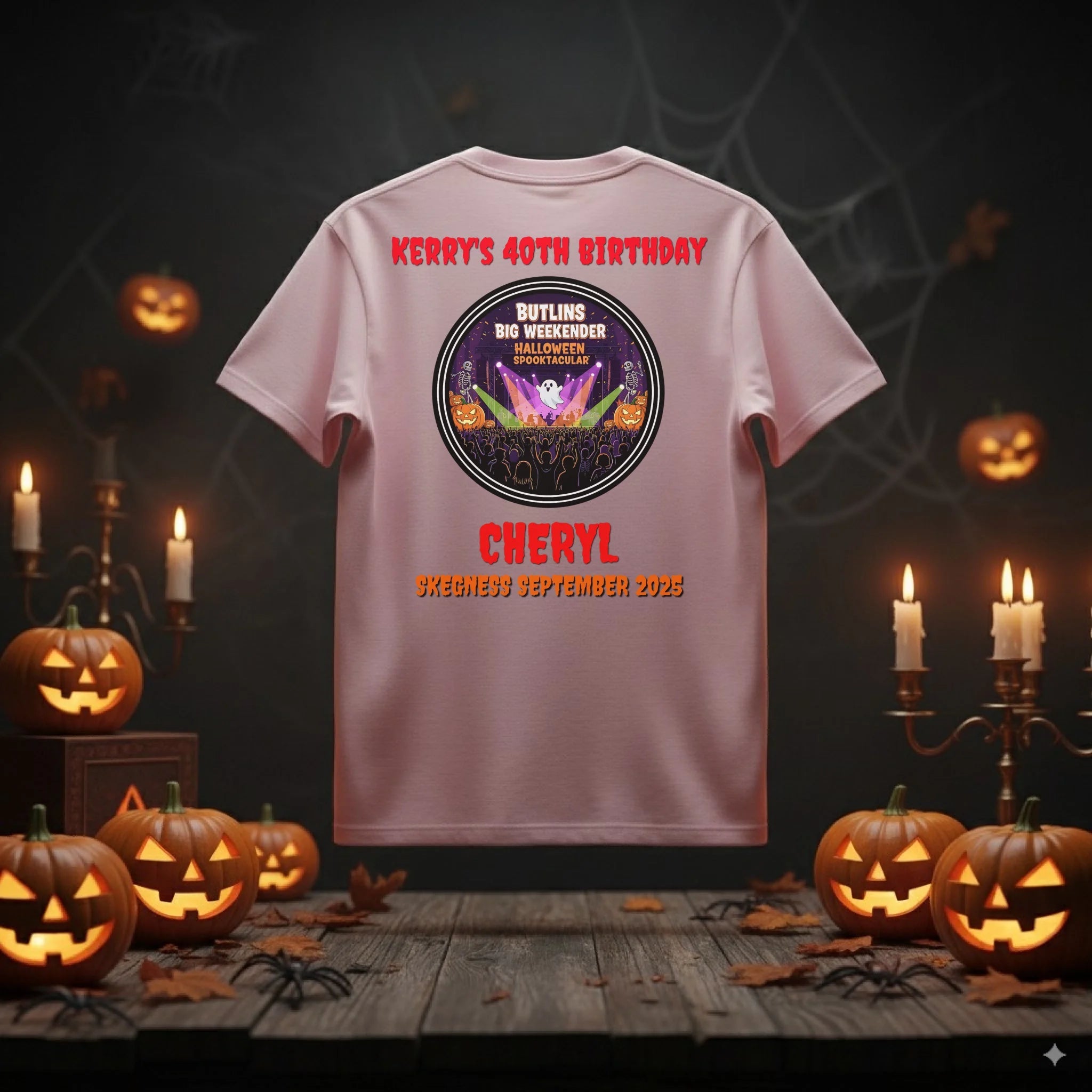 Dead on the Dancefloor - Adult Weekender Unisex Heavy T-Shirt - Stags, Hens, Birthdays Halloween - Adult Weekender