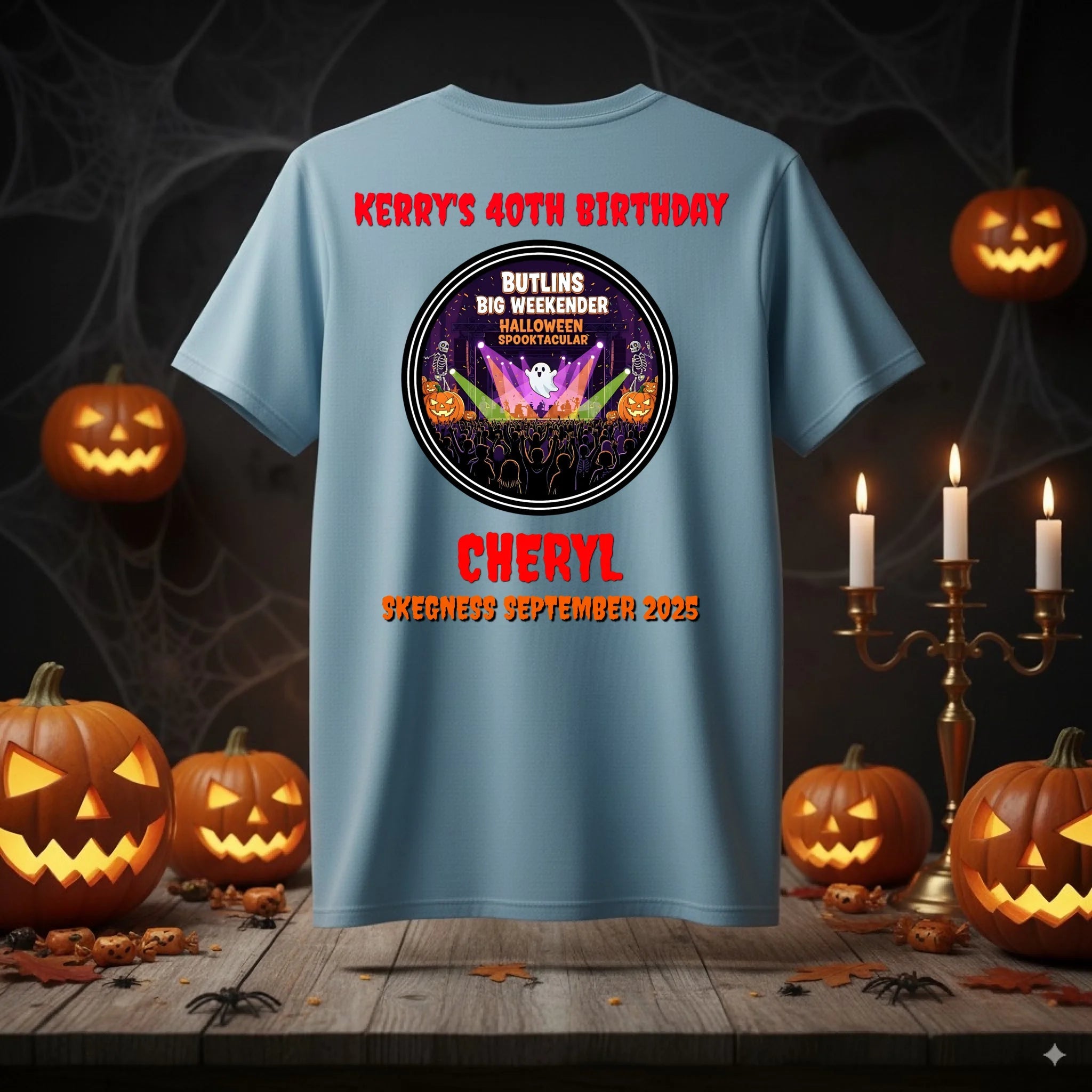 Dead on the Dancefloor - Adult Weekender Unisex Heavy T-Shirt - Stags, Hens, Birthdays Halloween - Adult Weekender