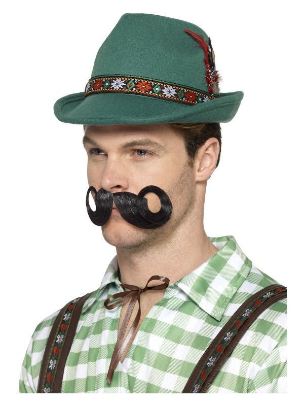 Deluxe Alpine Trenker Hat, Green - Adult Weekender