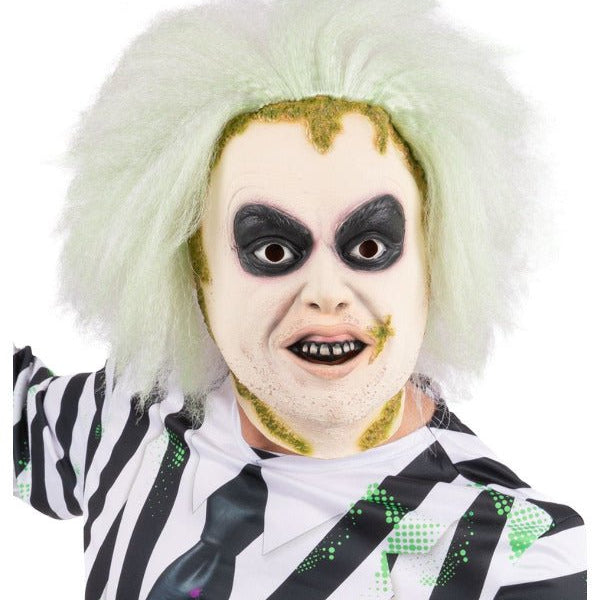 Deluxe Beetlejuice Latex Mask - Adult Weekender