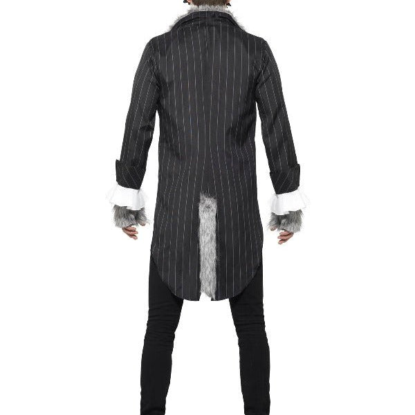 Deluxe Big Bad Wolf Costume, Grey - Adult Weekender