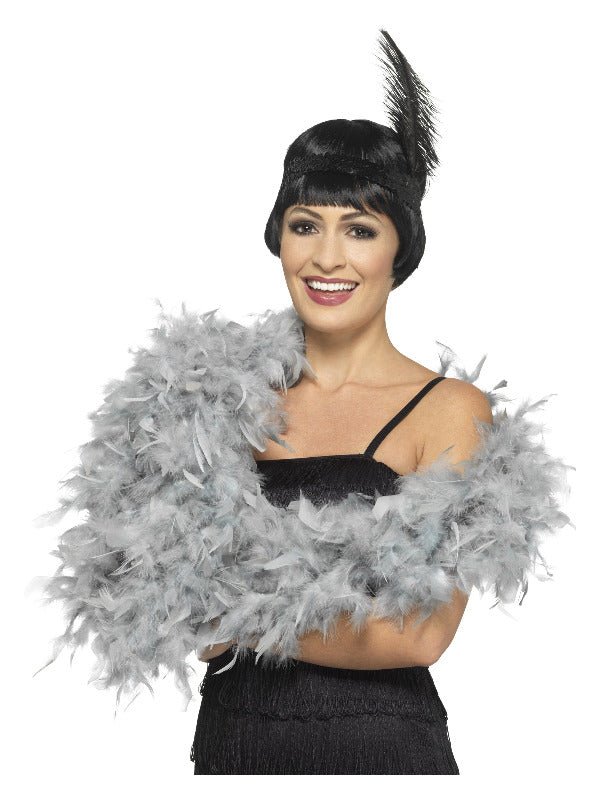 Deluxe Boa, Silver - Adult Weekender