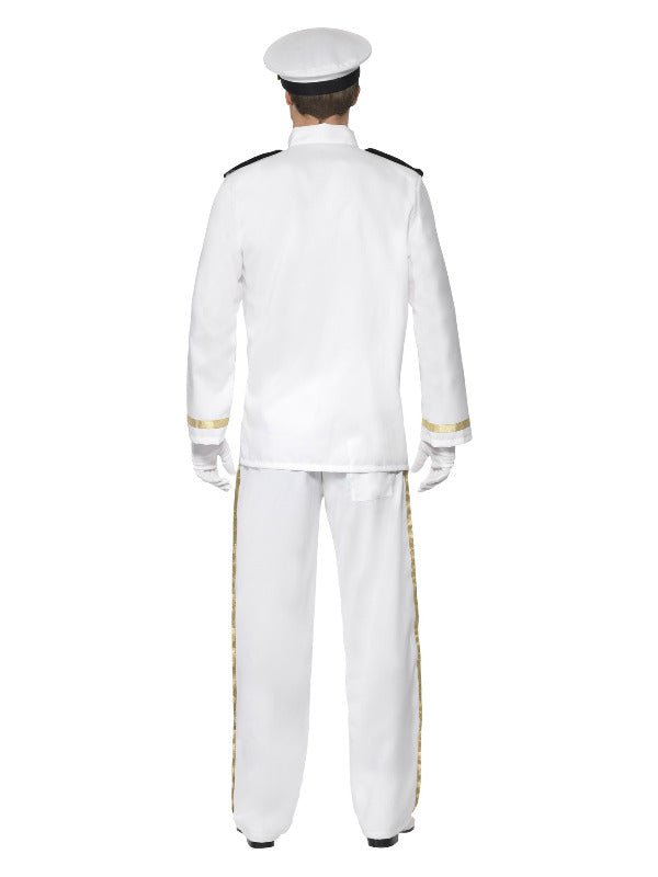 Deluxe Captain Costume, White - Adult Weekender