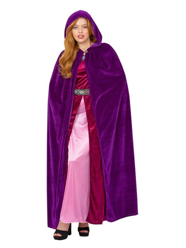 Deluxe Cloak, Amethyst Purple, Adults - Adult Weekender