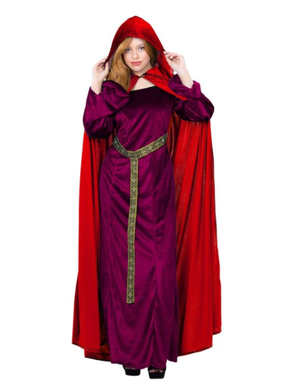 Deluxe Cloak, Garnet Red, Adults - Adult Weekender