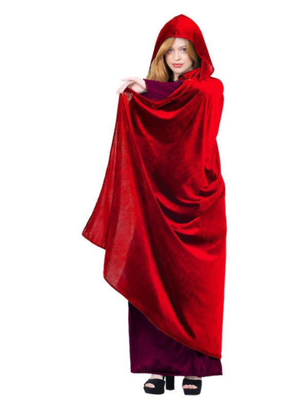 Deluxe Cloak, Garnet Red, Adults - Adult Weekender