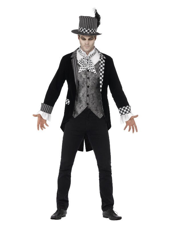 Deluxe Dark Hatter Costume, Black - Adult Weekender
