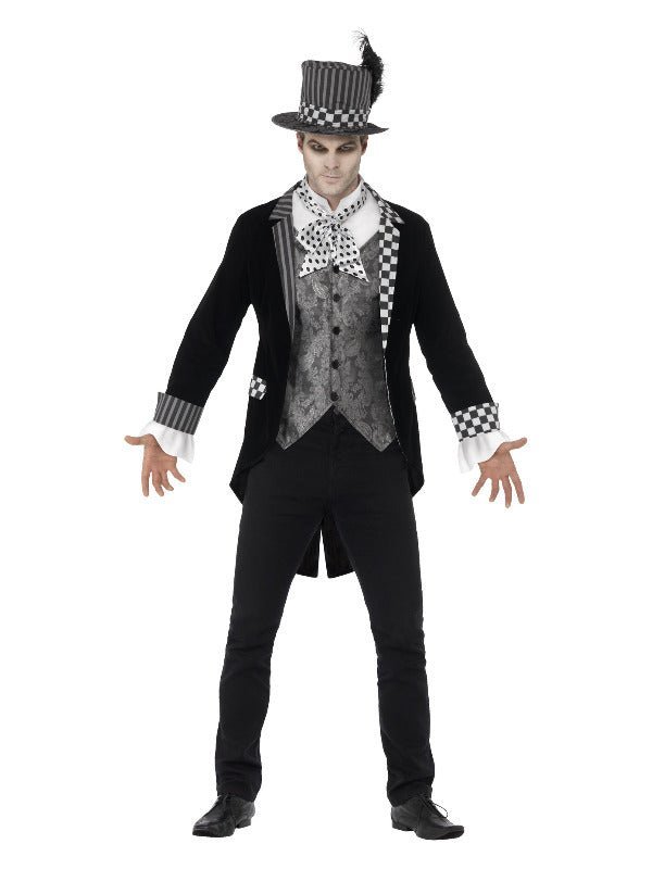 Deluxe Dark Hatter Costume, Black - Adult Weekender