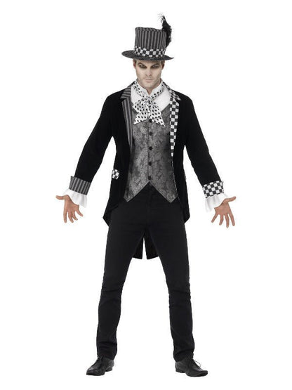 Deluxe Dark Hatter Costume, Black - Adult Weekender