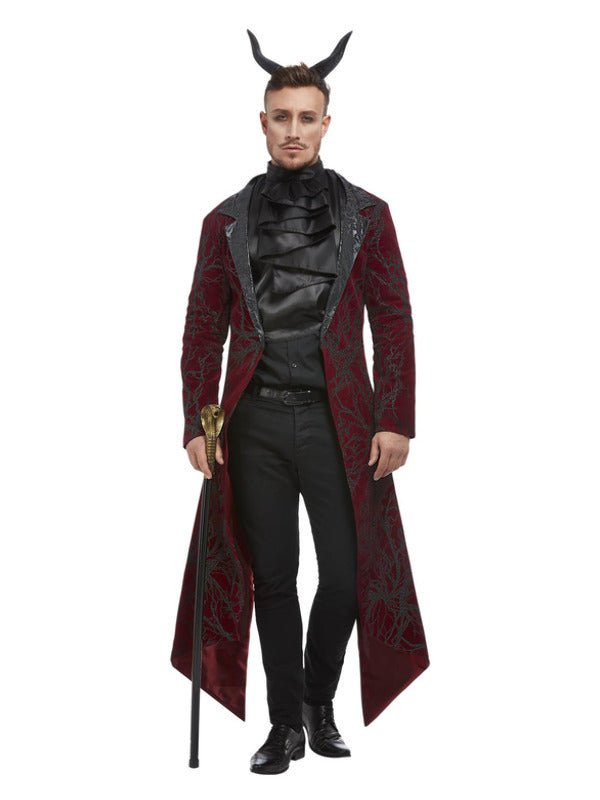 Deluxe Devil Costume, Red - Adult Weekender