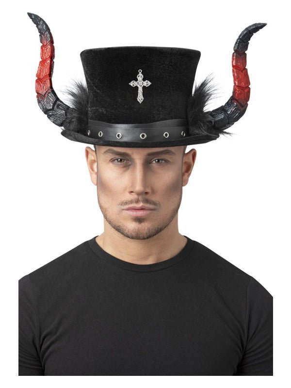 Deluxe Devil Top Hat - Adult Weekender